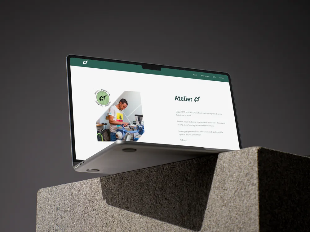 Gilbert Tennis — Refonte WordPress